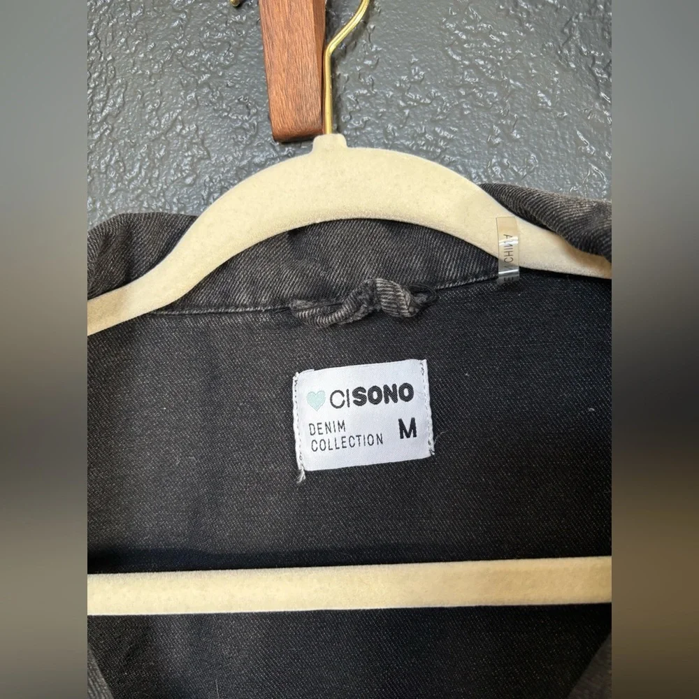 Custom Black Denim Jacket Catwoman - Picture 5 of 5